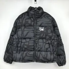 VERSACE ヴェルサーチ パファージャケット 中綿 グレカ ブラック