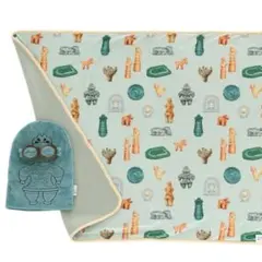 古墳クッション　ツイード生地 ふるさと納税兵庫・行者塚(ぎょうじゃづか)古墳クッション Ｌサイズ