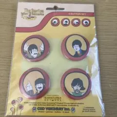 ビートルズ　イエローサブマリン　缶バッジ