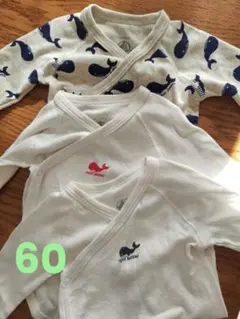 PETIT BATEAU クジラ柄 ベビー服