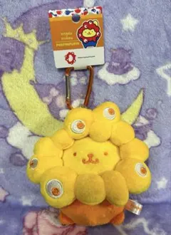推しカラー サンリオミャクミャク プリン カラビナ BC ポムポムプリン