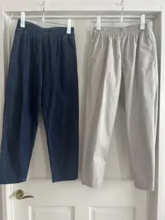 G U ウエストゴムパンツ　S サイズ　2点セット