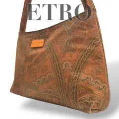美品 エトロ ショルダーバッグ ペイズリー柄 ナイロン 計量 斜め掛け 肩掛け ETRO エトロ ショルダーバッグ クロスボディバッグ 肩掛け 斜め