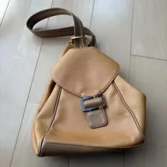 美品】plage レザー ショルダーバッグ キャメル ブラウン 辺見えみり 
