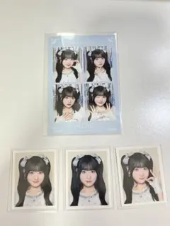 【匿名配送】イコラブ ＝LOVE 齋藤樹愛羅 4カット IDフォト