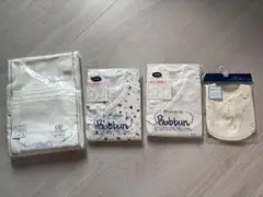 新生児肌着セット ガーゼ スタイ まとめ売り