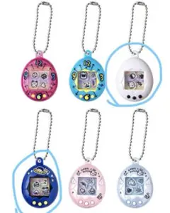 たまごっちシャカシャカチャームコレクション　 紺、白