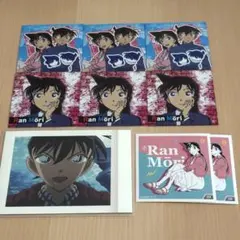 名探偵コナン　ぱしゃこれ　シール　工藤新一　毛利蘭