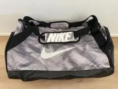 NIKE 迷彩柄ボストンバッグ グレー/ブラック　61L