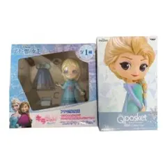 アナと雪の女王　エルサ　フィギュア　2個セット