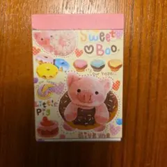 平成レトロ　メモ帳 スイートブーのサムネイル