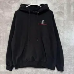 ヘインズ パーカー Generation Dance 黒 M 古着 フーディー