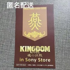 キングダム 魂の決戦 in Sony Store 非売品ステッカー　燕