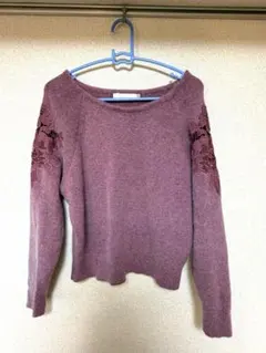 （お値下げ）COCODEAL 花柄刺繍セーター ニット