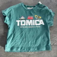 スラップスリップ　トミカ　ベビーTシャツ　80