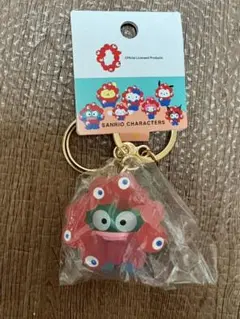 万博 サンリオ ミャクミャク 立体マスコットキーホルダー クリア ハンギョドン