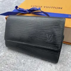 LOUIS VUITTON ルイヴィトン　キーケース　6連　黒　エピ　ブラック