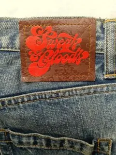 Sweats&Bloods　ダメージデニム　レディース Mサイズのサムネイル