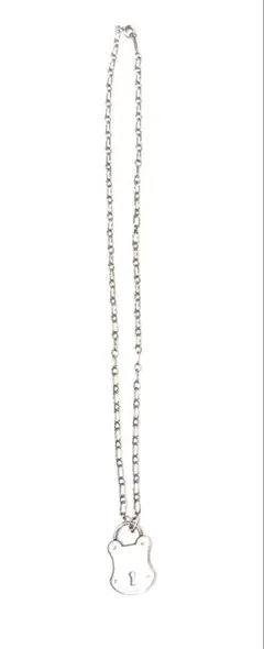 Tiffany & Co. 南京錠 ネックレス シルバー925 ロックモチーフ