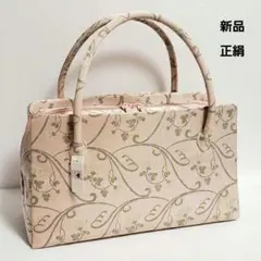 (2076)新品 正絹 利休バッグ 日本製 ピンク系 和装用 あおりバッグ