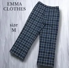 EMMA CLOTHES スラックス トラウザー ワイドパンツ