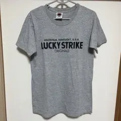90s USA製 LUCKY STRIKE ラッキーストライク ロゴTシャツ Mのサムネイル