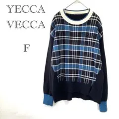 イエッカヴェッカ YECCA VECCA ジャガード柄ニット【F】ウール混 秋冬