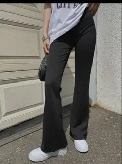 SHEIN Dazy フレアパンツ ブラック Lサイズ