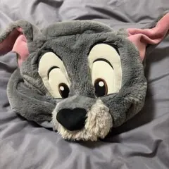 トランプ ぬいぐるみ帽子 グレー・ピンク