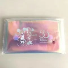 ディズニーストア30周年　オリジナルマルチケース　カラビナ付　非売品　新品未開封