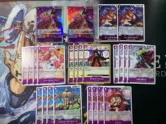 エッグヘッドクライシス　フォクシーSR2枚　他　紫パーツセット　EB04-036