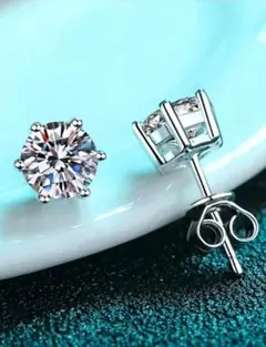 最高品質 大粒1ct×2 計2ct ピアス ダイヤモンド