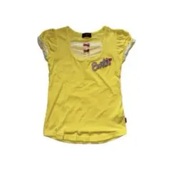 平成 / Y2K / 00s / 古着 Earth Magic 黄色　Tシャツ