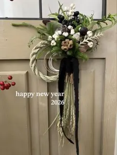 2wayしめ縄飾り☆しめ縄リース☆お正月飾り⑤