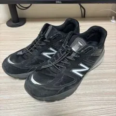 New Balance 990 v5 グレー/ブラック スニーカー