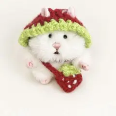 はむにぎり 着せ替え いちご（赤）