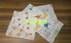【ほぼ未使用】ベビー　ガーゼ　ミッフィー　他　大きめ 28×28 32×32のサムネイル
