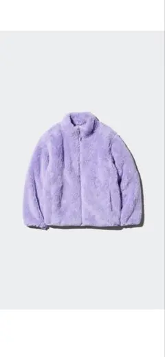 新品未使用タグ付き　UNIQLO フリースジャケット ラベンダー130