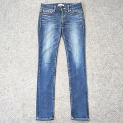 MOUSSY Rebirth SKINNY リバーススキニー デニム 25 美品