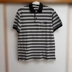 Nike ストライプ ポロシャツ Lサイズ