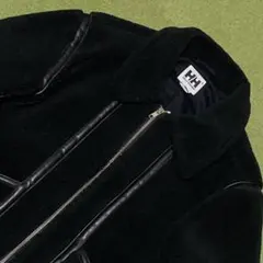 ★ヘリーハンセン★ ボアジャケット★フライトジャケット★ブラック★M★定価5万円