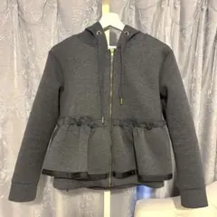 SUNFLOWER EIGHT フリル付きフードジャケット