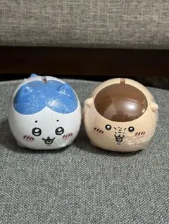 【最終お値下げ】ちいかわ 貯金箱 ガチャ2個セット ハチワレ、くりまんじゅう