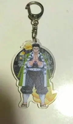 鬼滅の刃 悲鳴嶼行冥 アクリルキーホルダー ア 約7cm 即購入可 送料無料