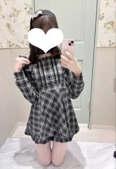 evelyn チェックセットアップ　今期新作