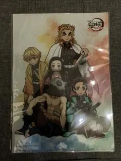 鬼滅の刃 A4クリアファイル　煉獄＆炭治郎＆禰豆子＆善逸＆伊之助