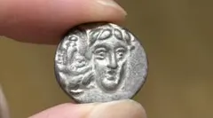アテネ 紀元前353～294年頃 テトラドラクマ銀貨 古代  フクロウ銀貨 アテネ 紀元前353～294年頃 テトラドラクマ銀貨 古代 コイン フクロウ