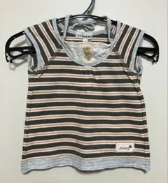 3can4on ボーダー柄 トップス90サイズ 女の子のサムネイル