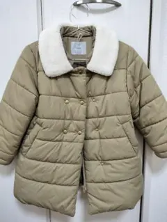 n.o.u.s　ベージュ中綿コート　サイズ110