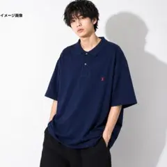 ラルフローレン半袖ポロ ネイビー　メンズ3XL相当